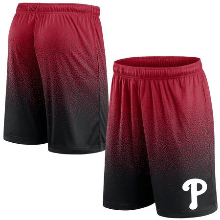 Philadelphia Phillies Graduated Red Shorts